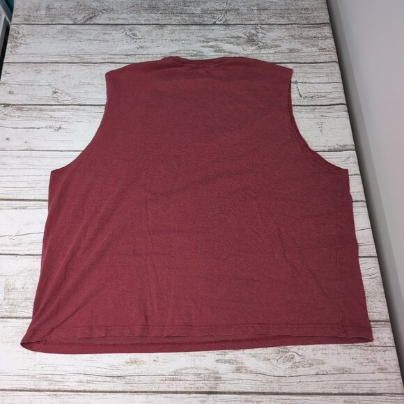 Faded Glory Ride USA Motorcycle Red Tank Top Men Size 2XL Y2K - Picture 6 of 6